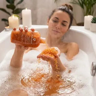 Sales De Baño - Miel Y Rosas