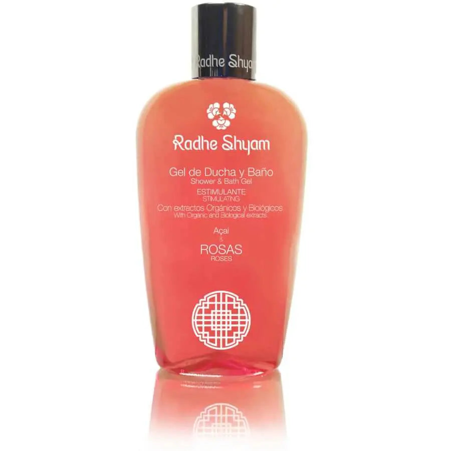 Gel De Ducha Y Baño - Rosas Radhe Shyam