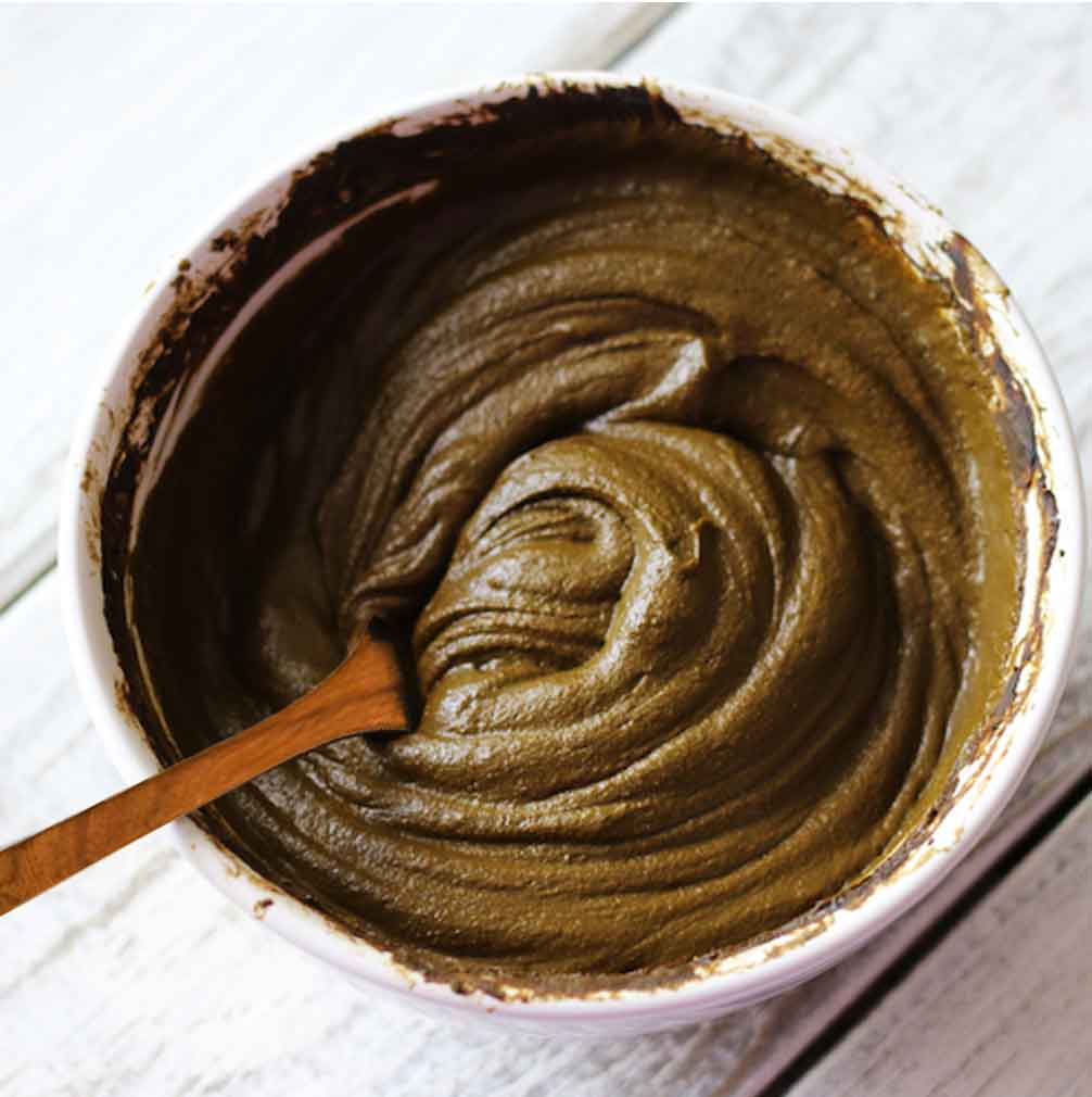 Henna Radhe Super Caoba Oscuro Pasta Radhe Shyam
