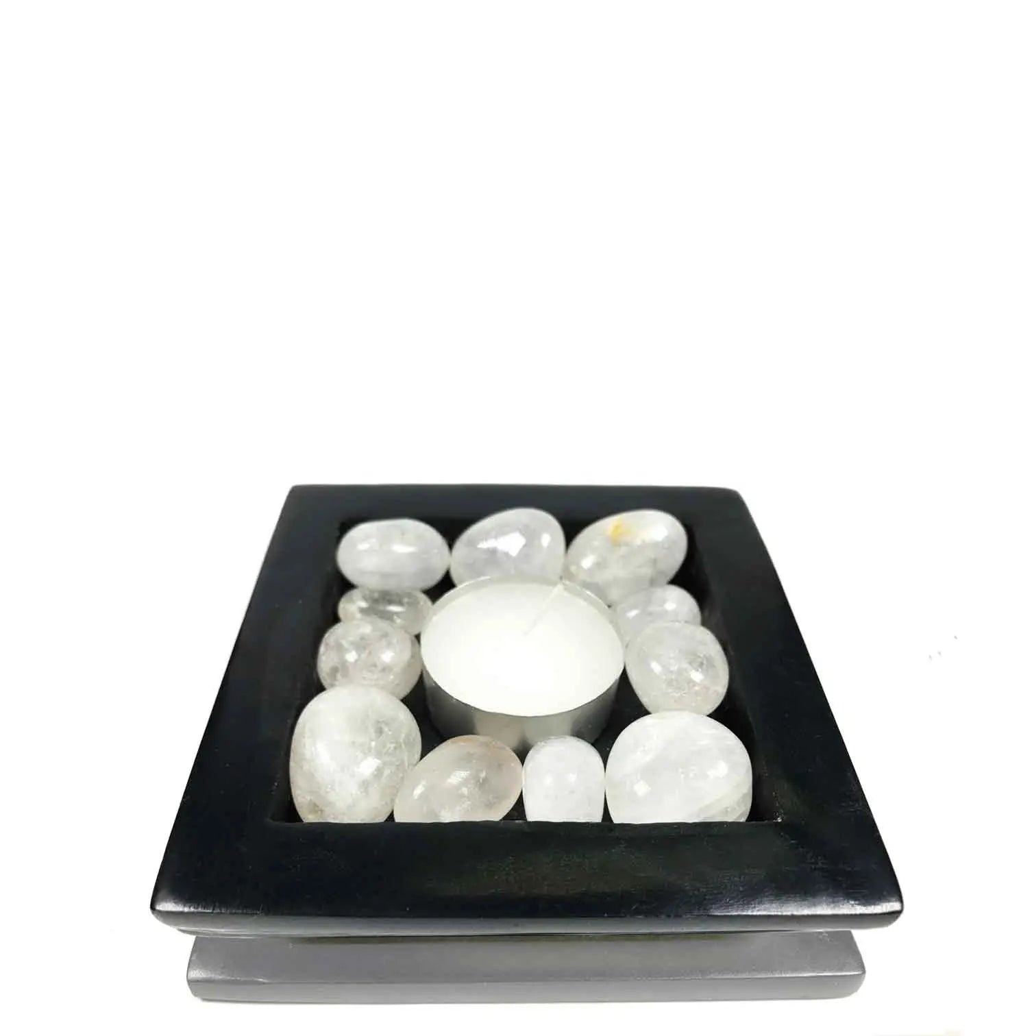 Plato Portavela Pequeña Amatista Cs777C Radhe Shyam