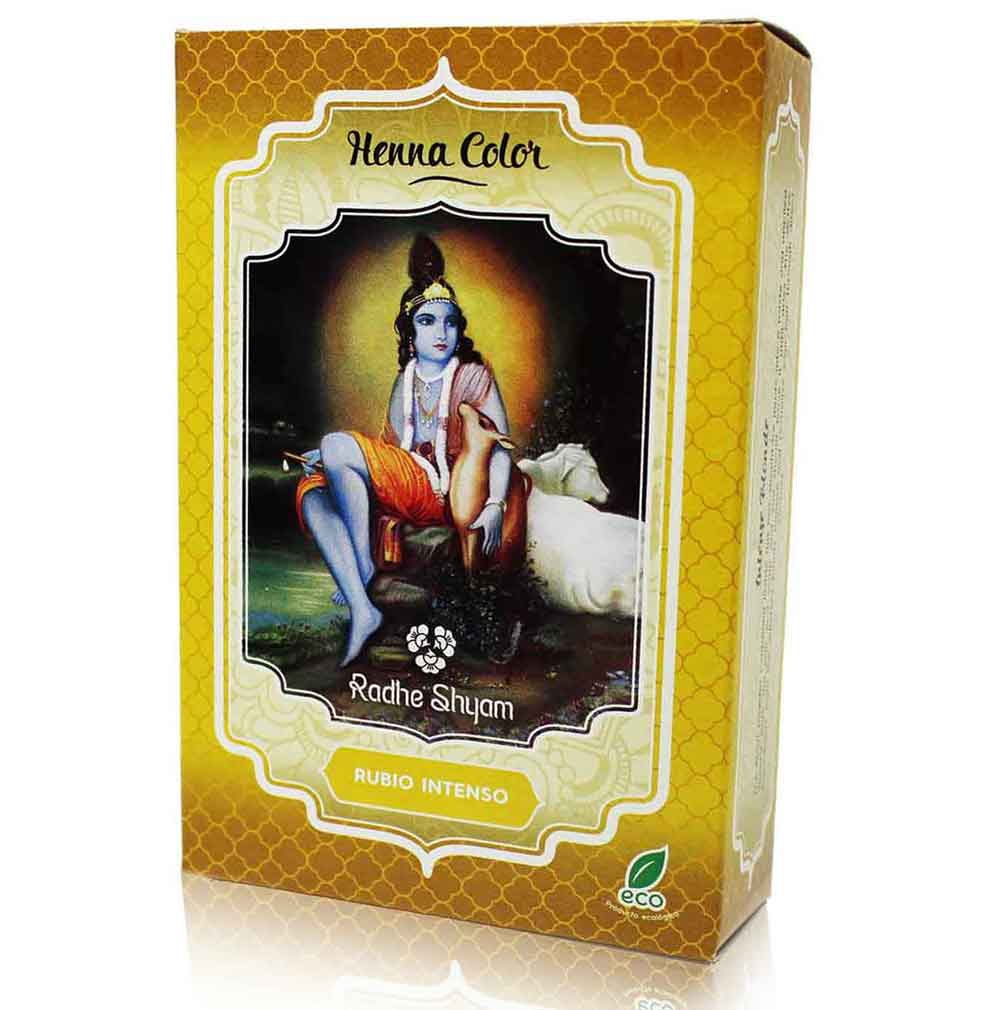 Henna Radhe Rubio Intenso Polvo Radhe Shyam