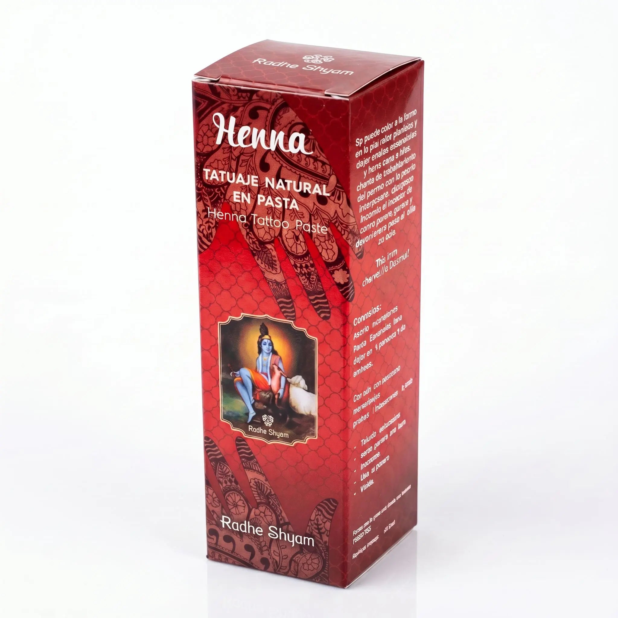 Henna Tatuaje Pasta Lista para Usar - Tatuajes Temporales