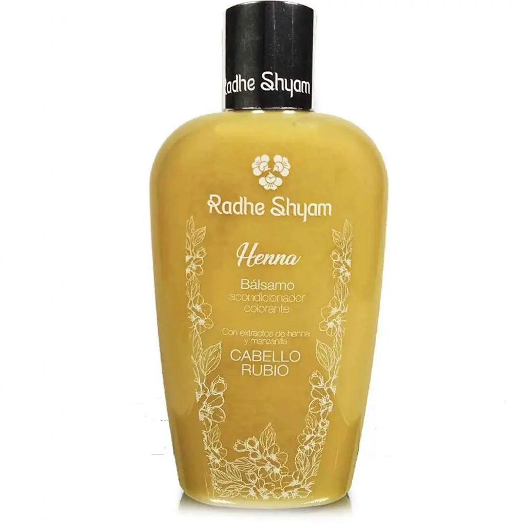 Balsamo Henna Color Rubio 250 Cc Y 400 Cc Radhe Shyam