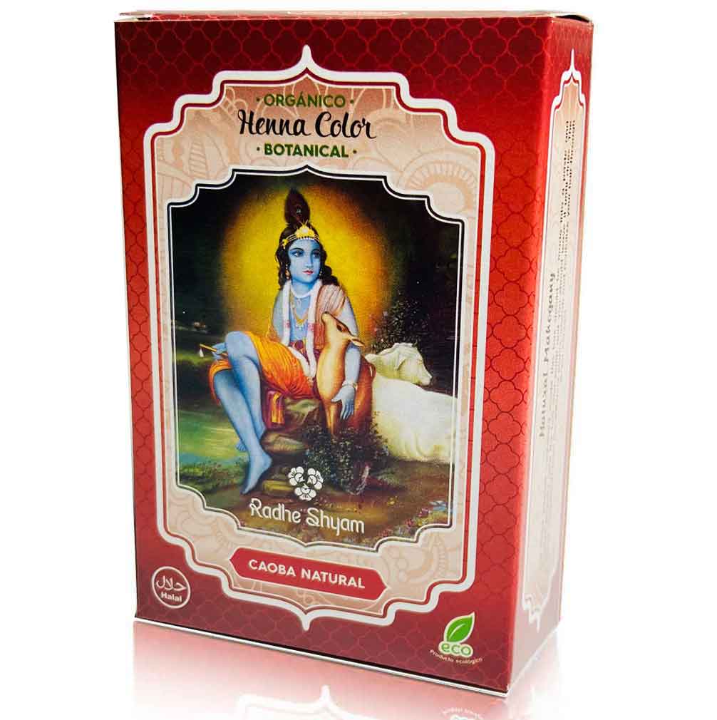 Pack Henna cubre canas color caoba natural Fast Bundle