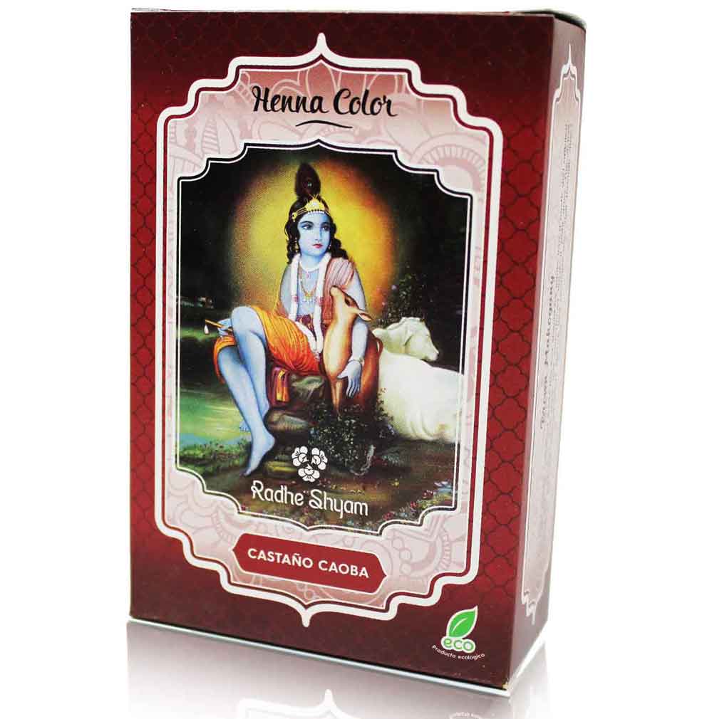 Pack Henna cubre canas color castaño caoba Fast Bundle