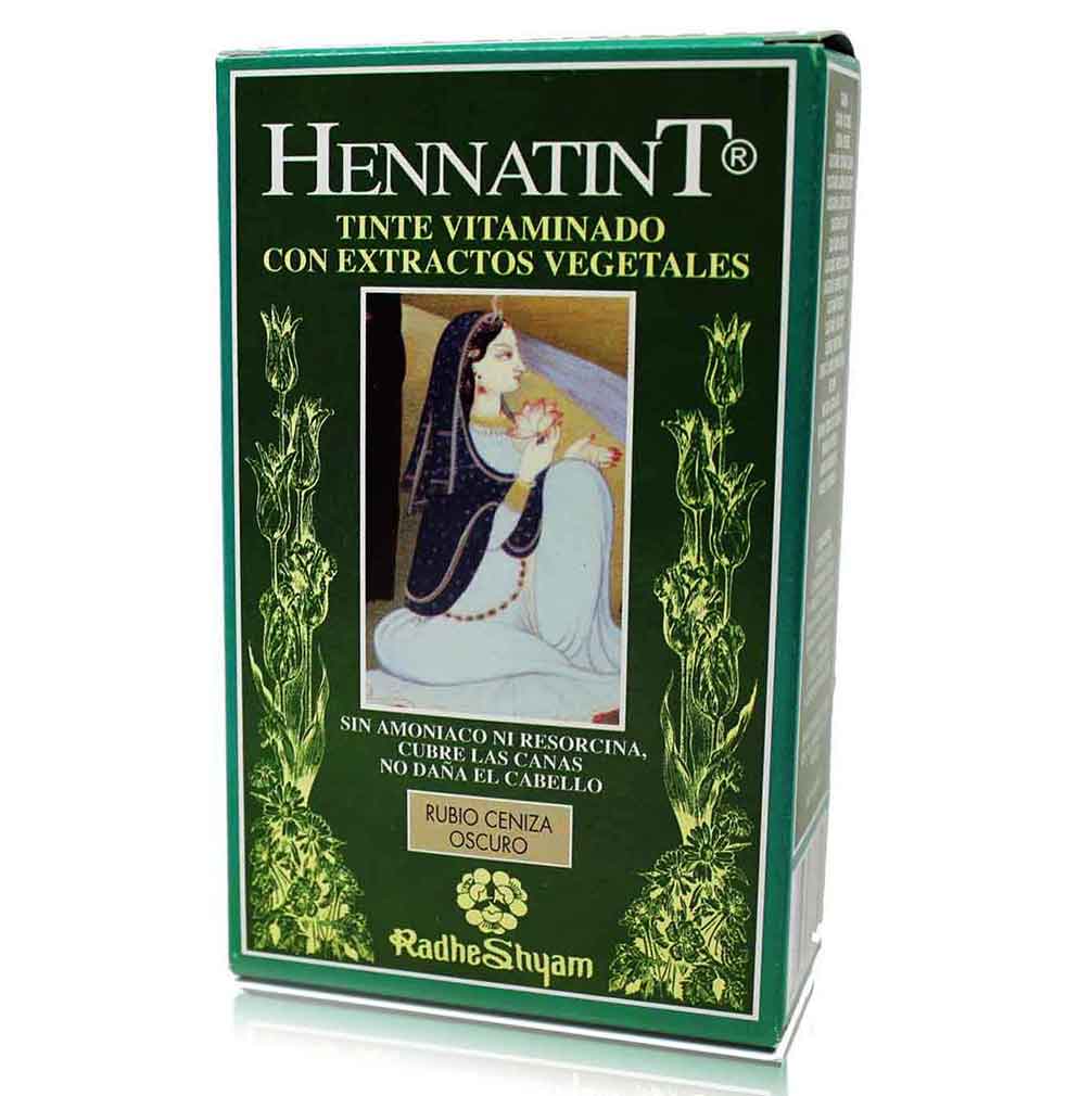 Hennatint Rubio Ceniza Oscuro Radhe Shyam