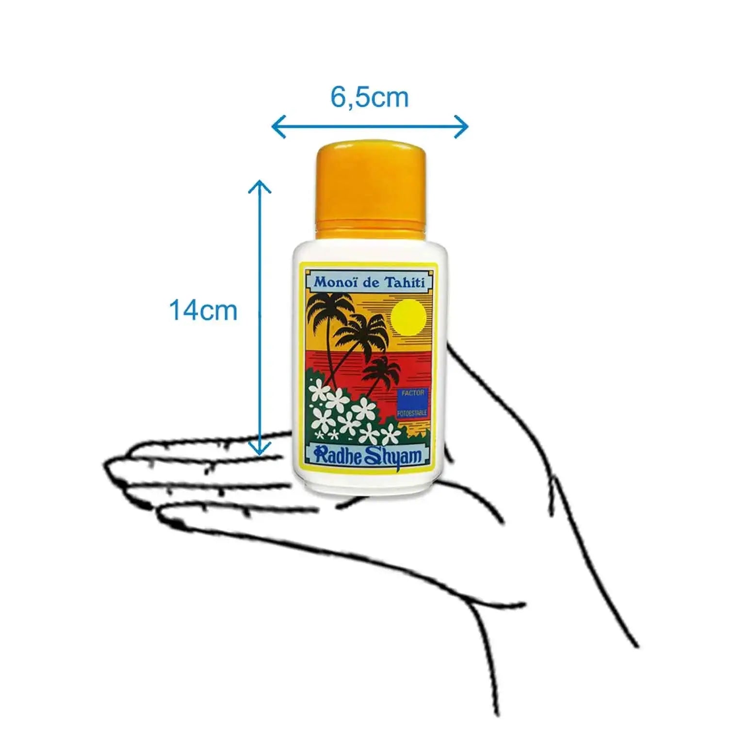 Aceite Monoï de Tahití Aftersun Radhe Shyam test